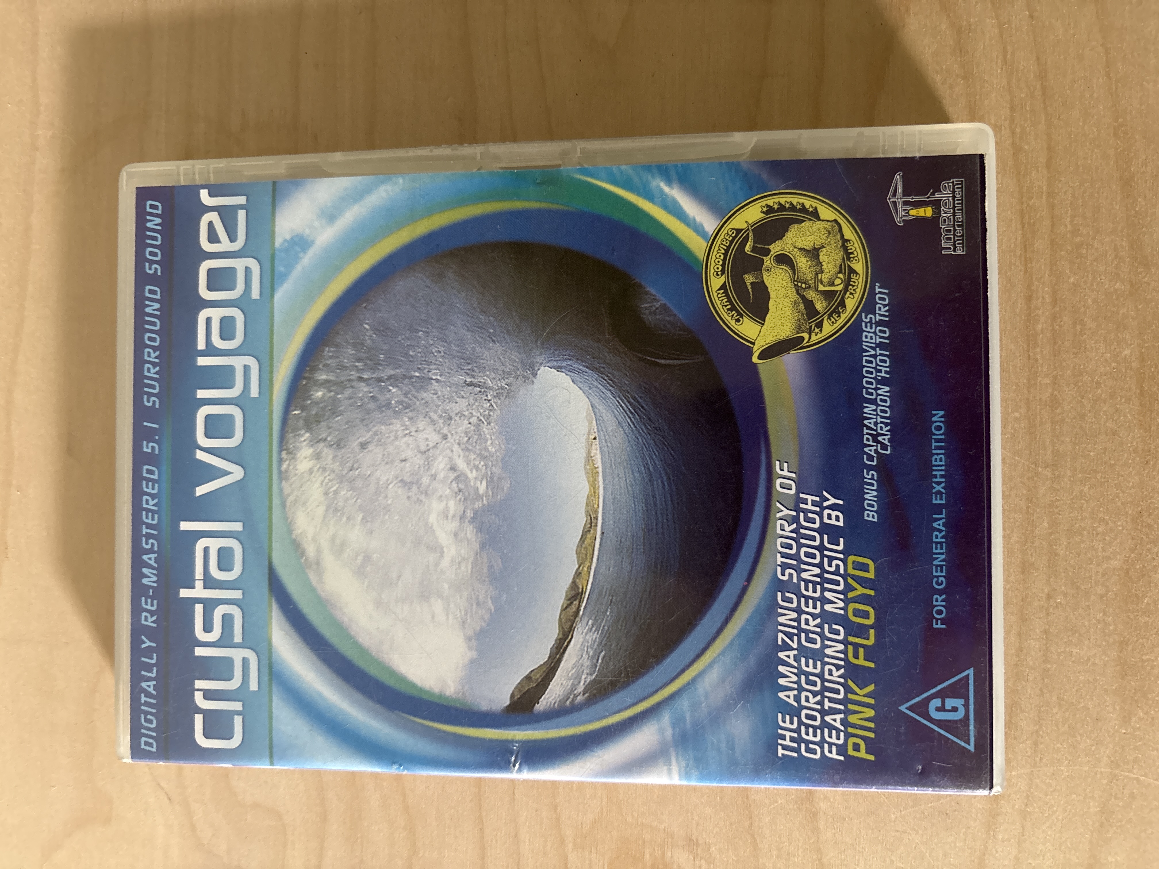 Crystal Voyager By George Greenough Surf Movie DVD