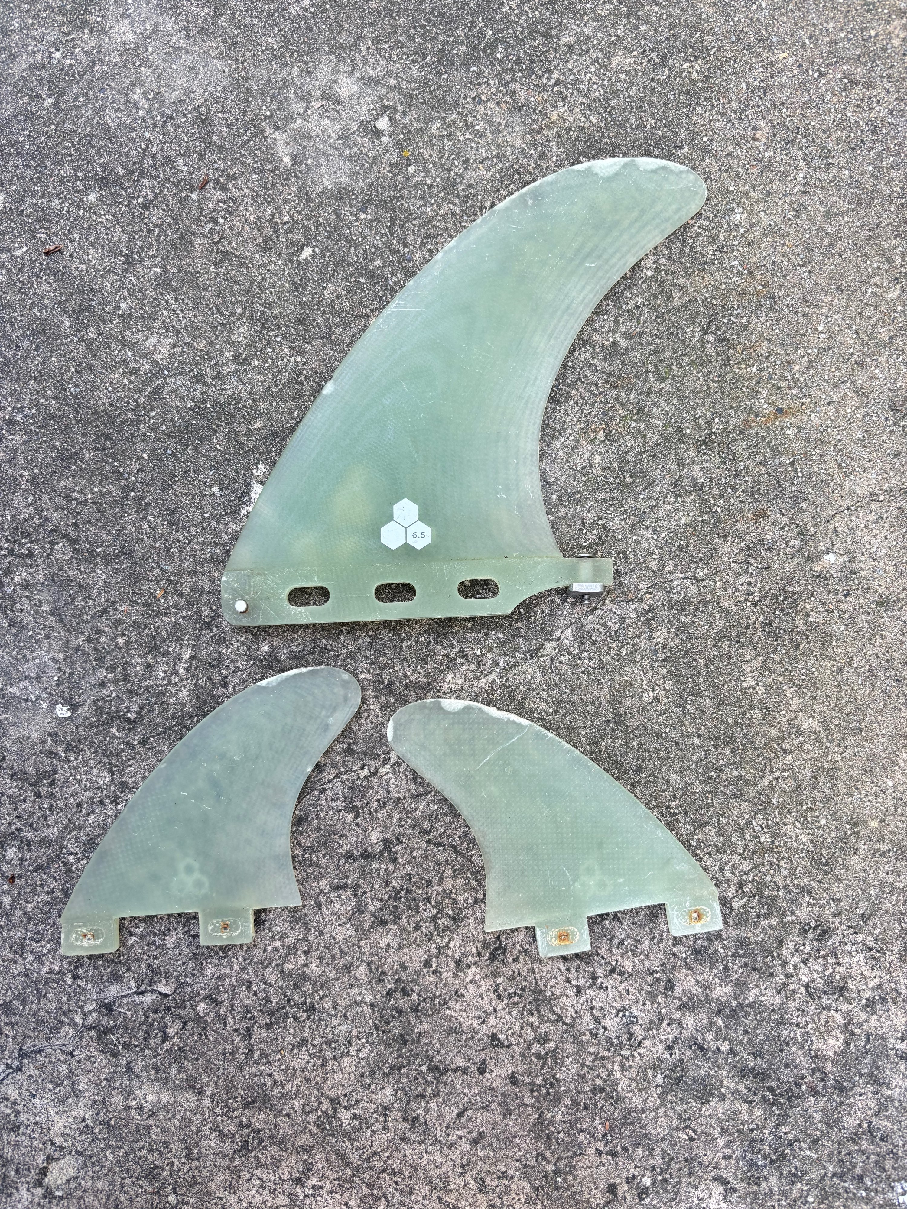 Channel Islands Mid Length Single Fin Plus Side Bites - Thumbnail 2